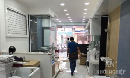 Thi công showroom - Công Ty TNHH Sản Xuất Thương Mại Khởi Nghiệp